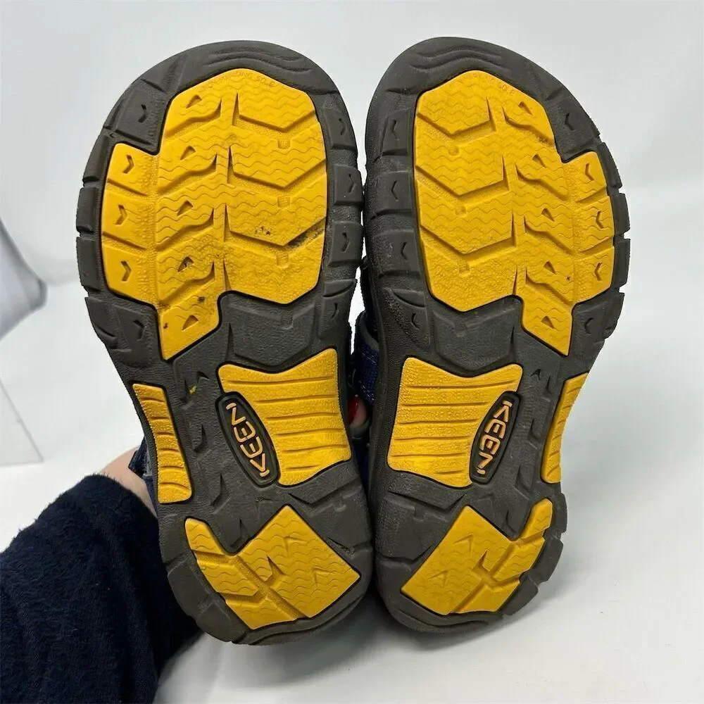 KEEN Youth Newport H2 Blue Water Sandals Size 2 Hiking Sports Summer Comfort